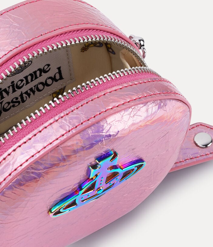 Vivienne Westwood IRIDESCENT MINI ROUND CROSSBODY